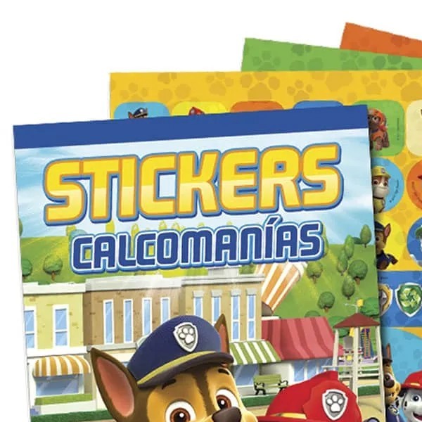 BLOCK CALCOMANIA PAW PATROL GRANM. C6H. E.12